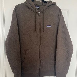 Men's Patagonia cotton quilted zip up